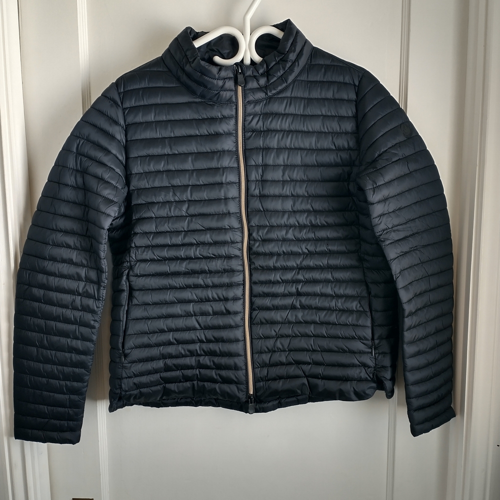 SAVE THE DUCK Black Puffer Jacket